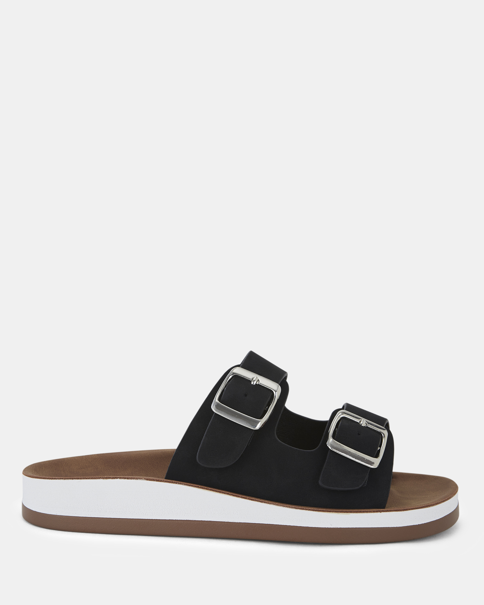 SABAH  BLACK Women's Thongs Novo Sandals