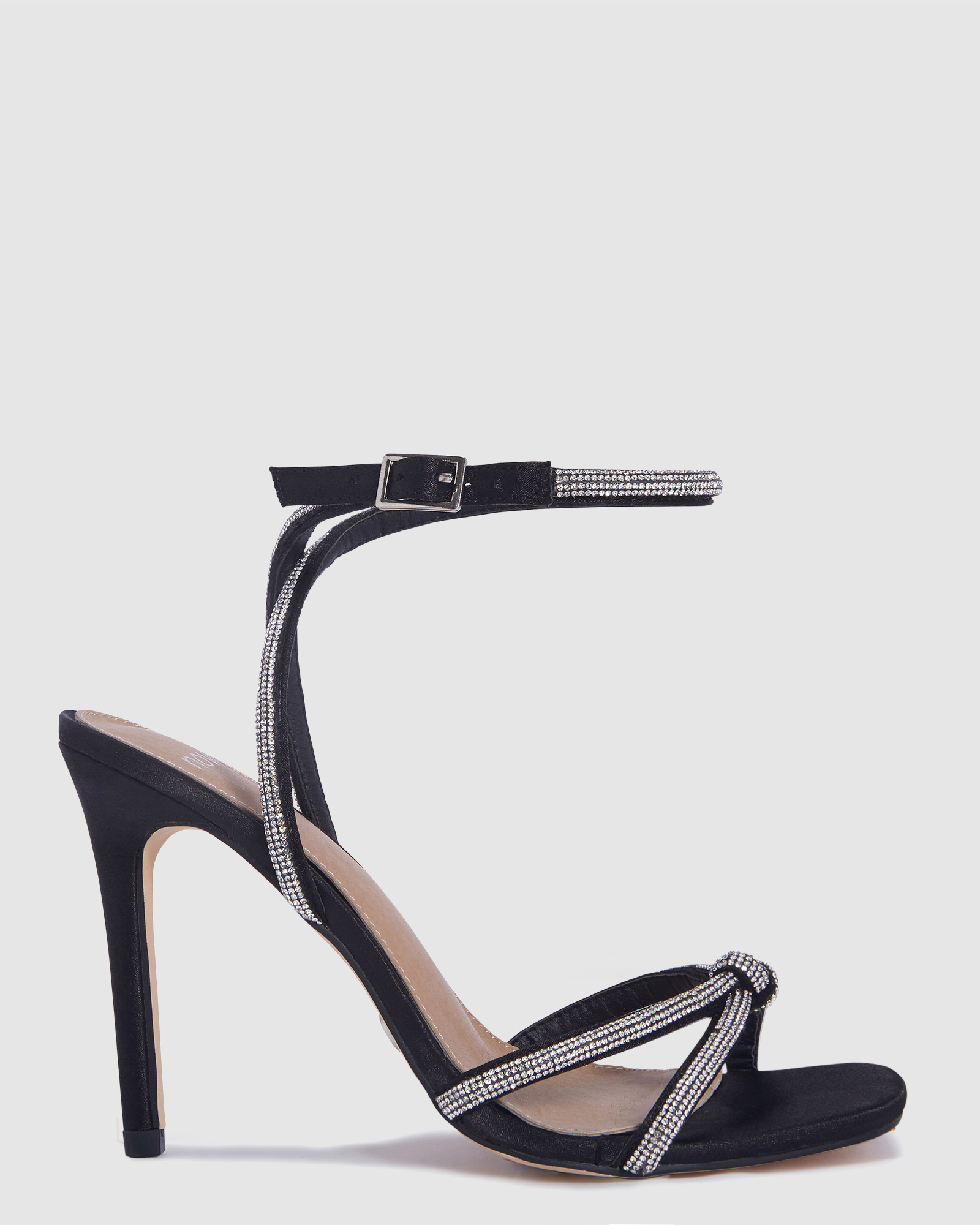 ZARAH Black Satin High Heels Buy Women's HEELS Online Novo Shoes