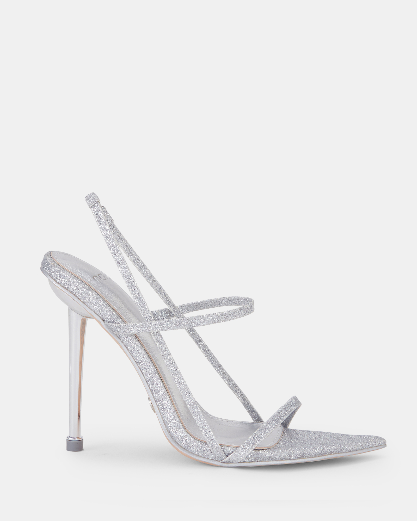 ZISSY SILVER GLITTER Stilettos Buy Women's HEELS Online Novo Shoes