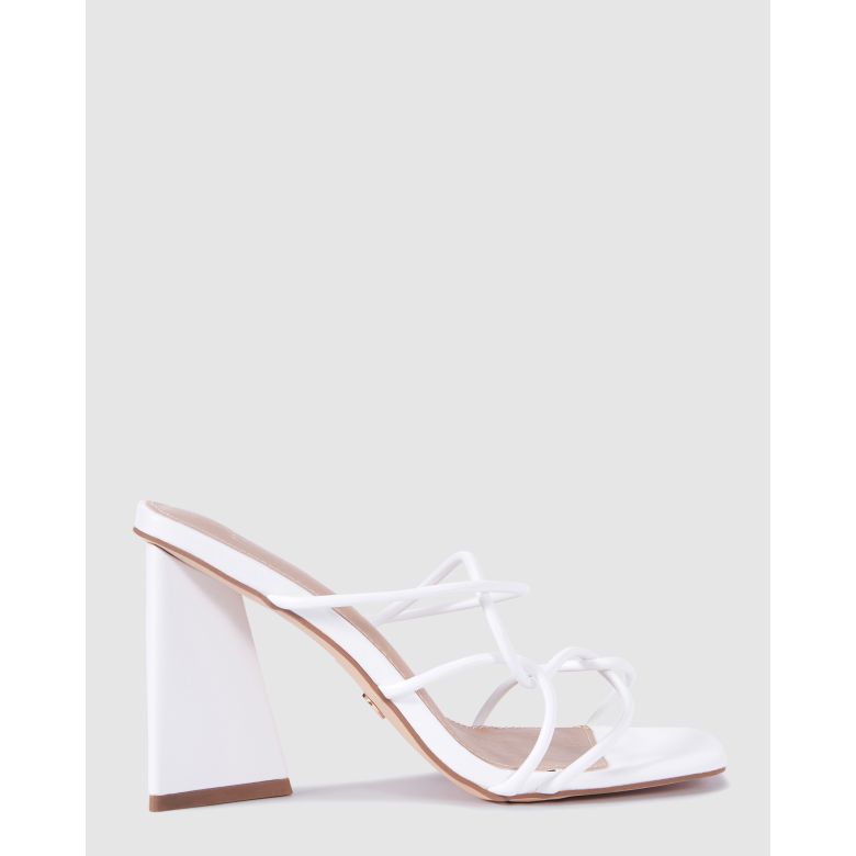 NYLA / WHITE |Buy Women's HEELS Online in Multi | Novo Shoes