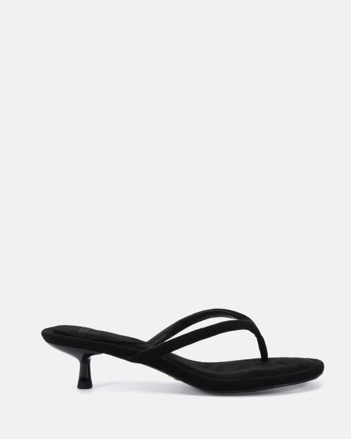VAYDA BLACK SUEDE