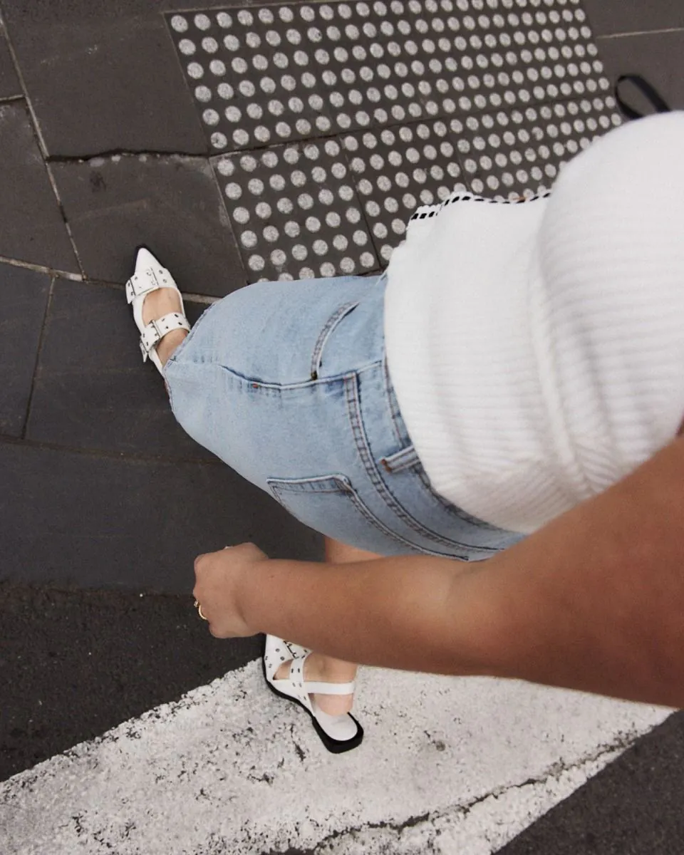 ZIMBI / White Patent
