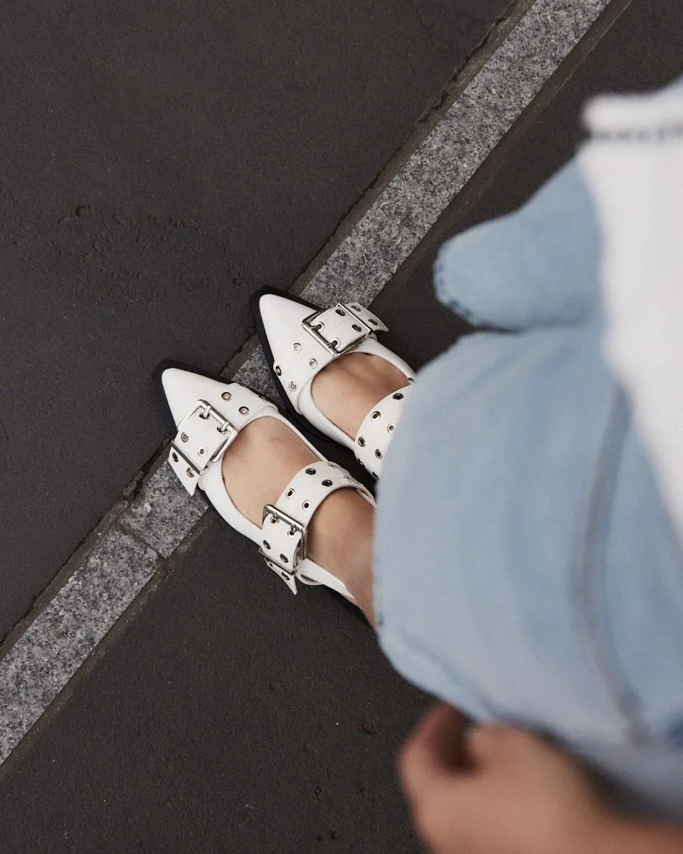 ZIMBI / White Patent