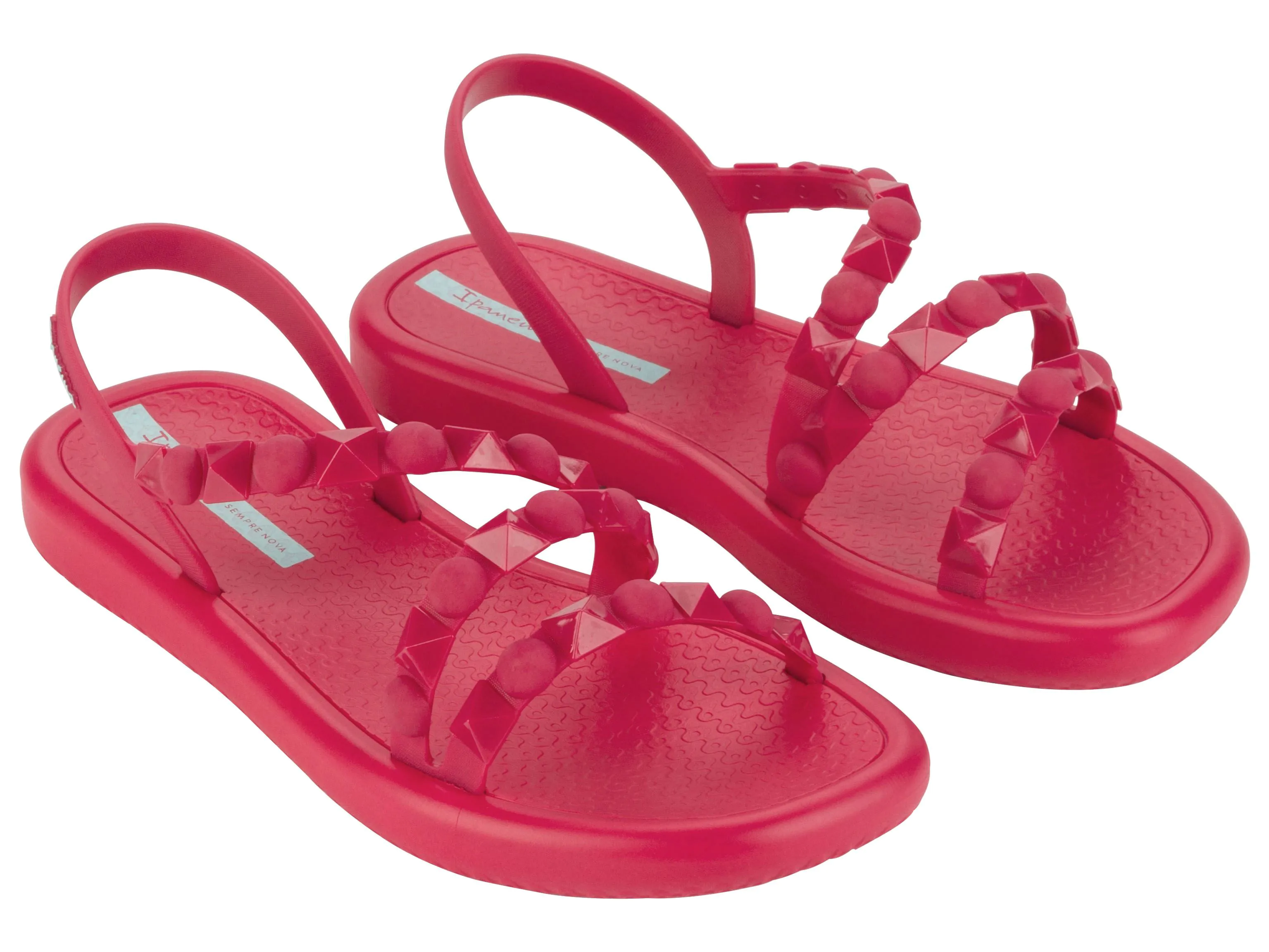 SUN SANDAL DARK PINK