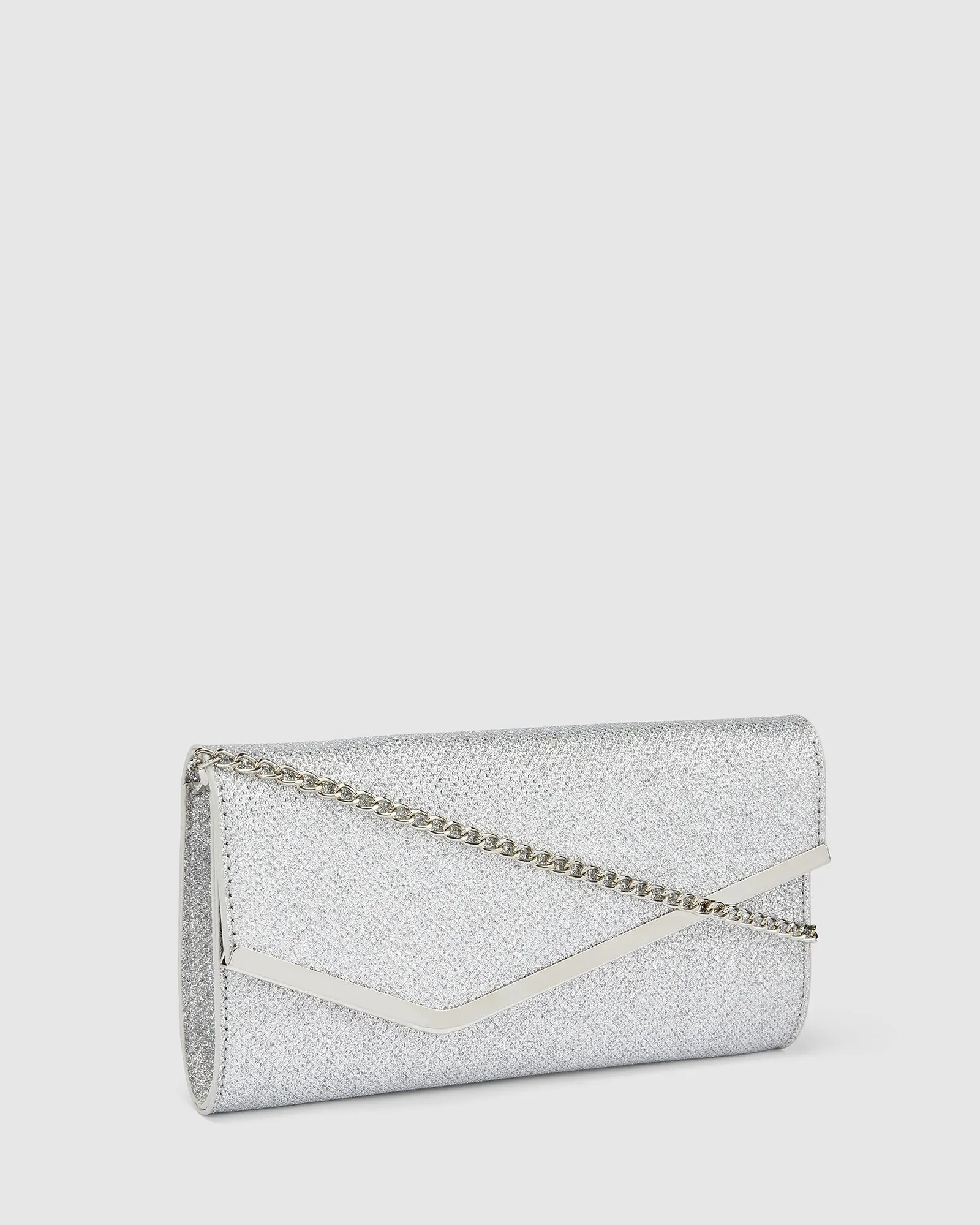 ADELANTO SILVER Clutch Buy Women's ACCESSORIES Online Novo Shoes