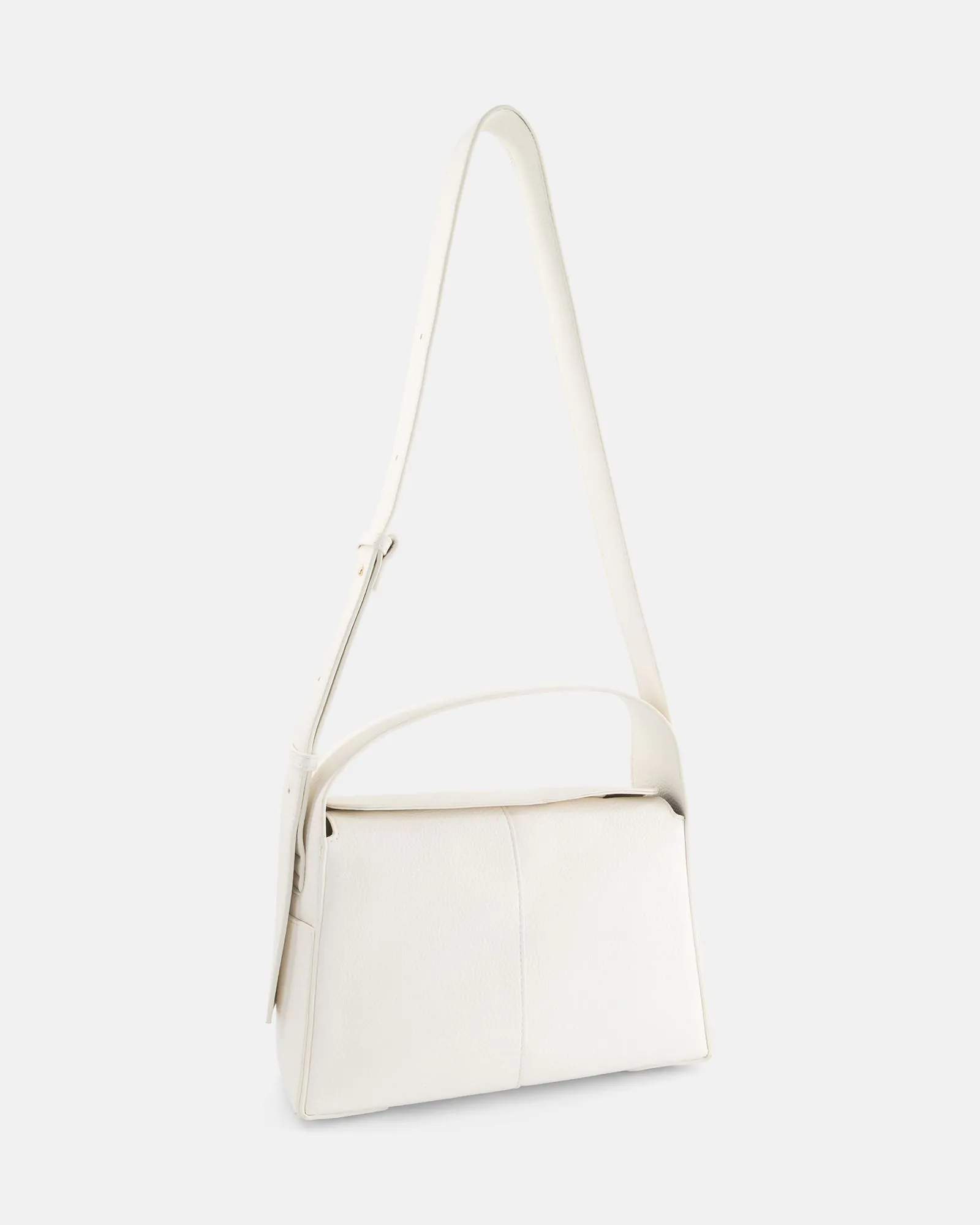 Leather Handbags White Crossbody Bag Australia ATREIDES WHITE