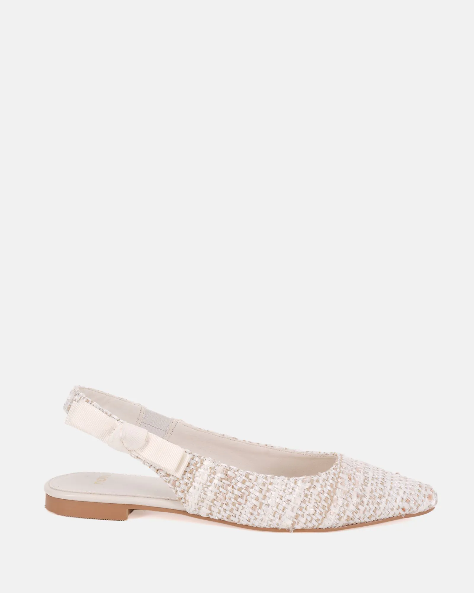 CADANCE NATURAL TWEED Ballet Flats | Buy Women's Womens Flats