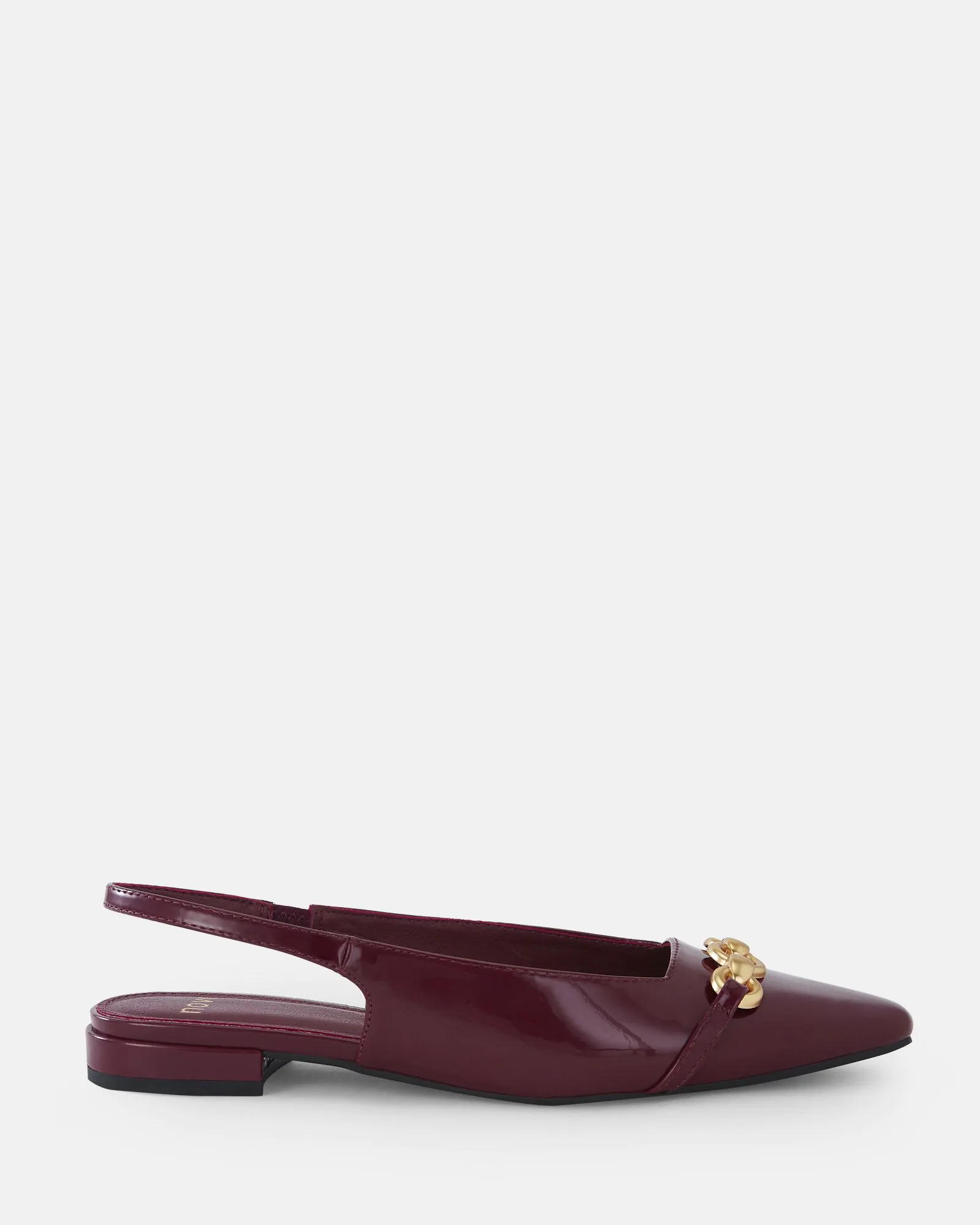 COLISH DEEP RED PATENT