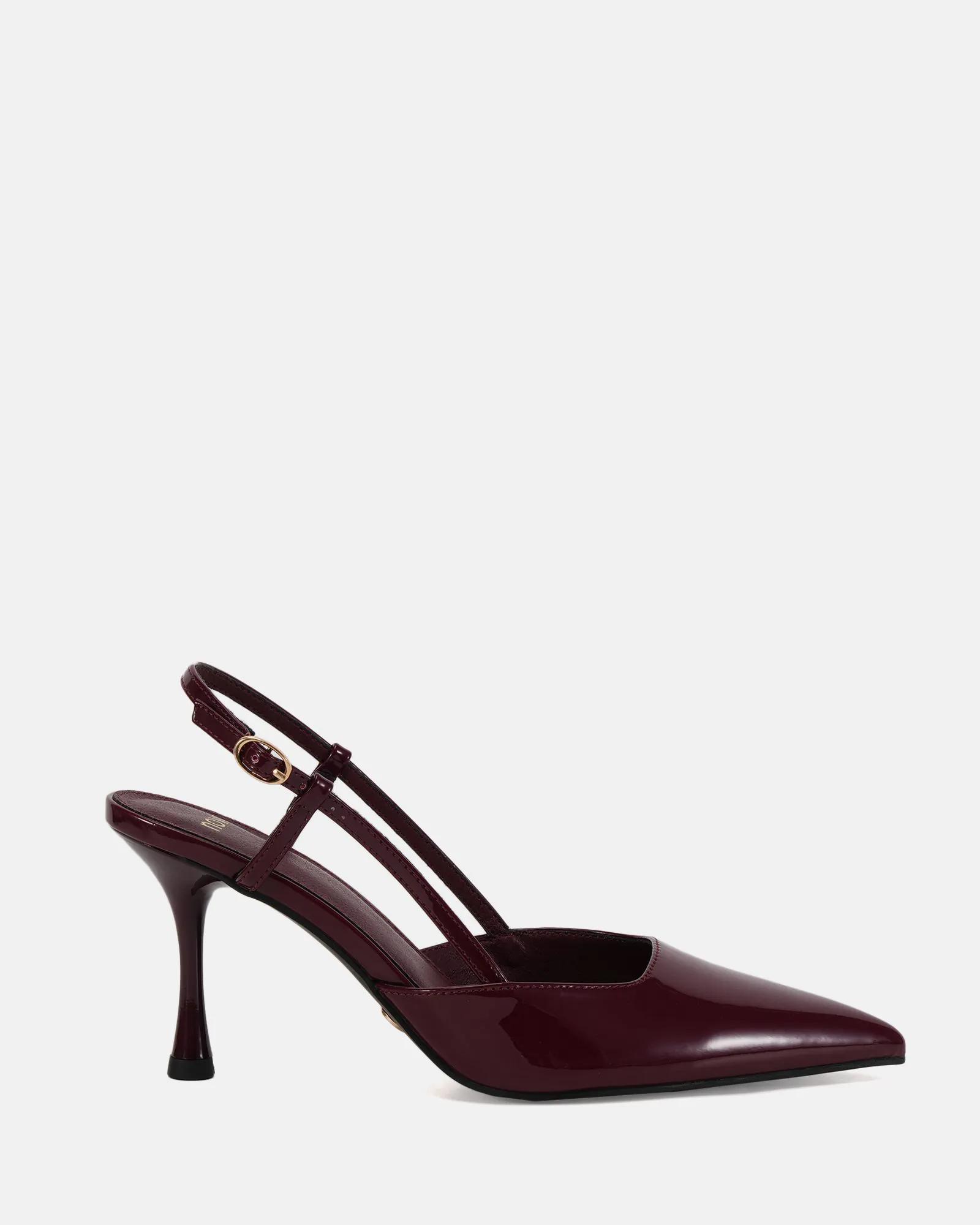 IMITATE BURGUNDY Pumps Buy Women's HEELS Online Novo Shoes