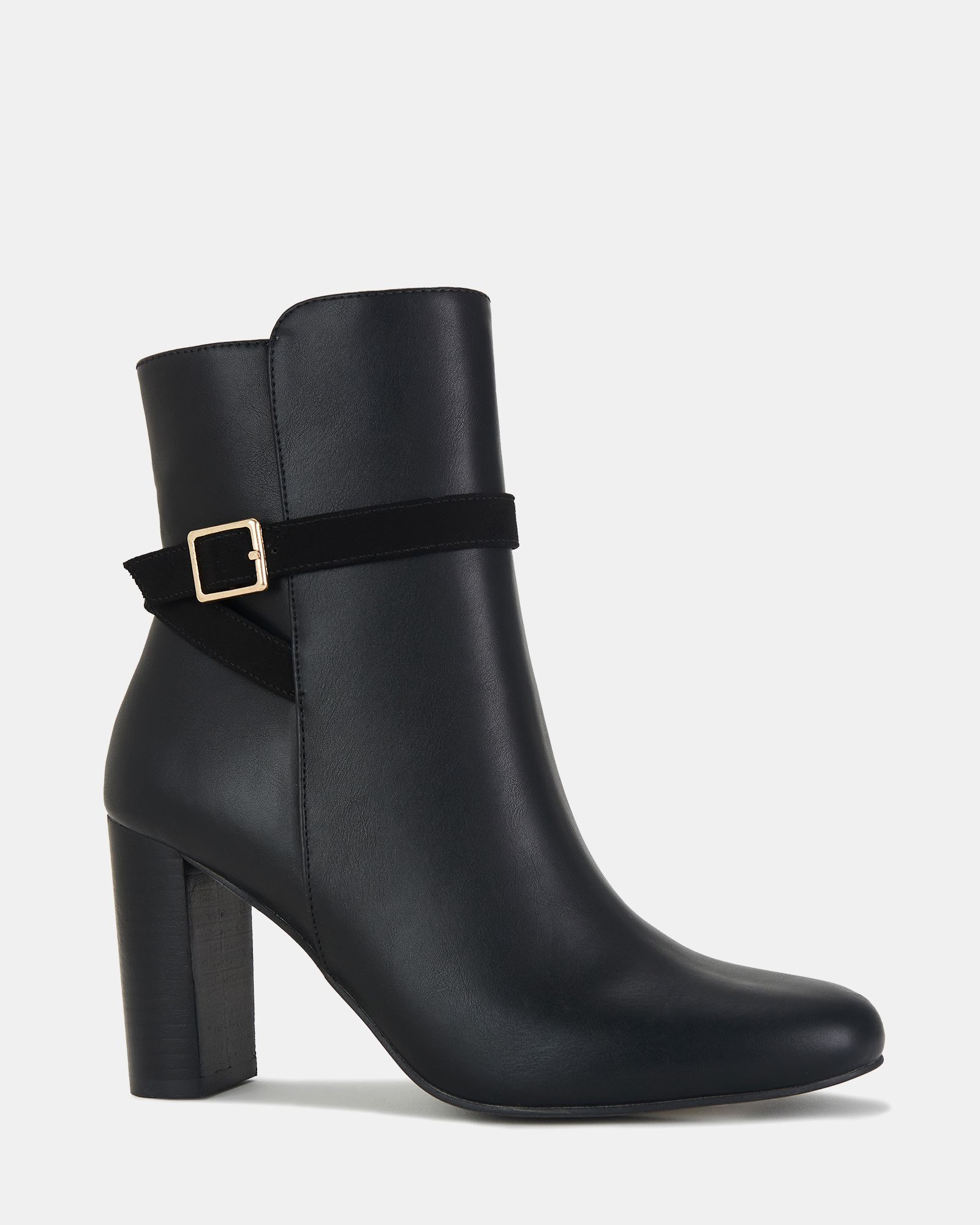 KACHA BLACK Heeled Boots Buy Women's BOOTS Online Novo Shoes