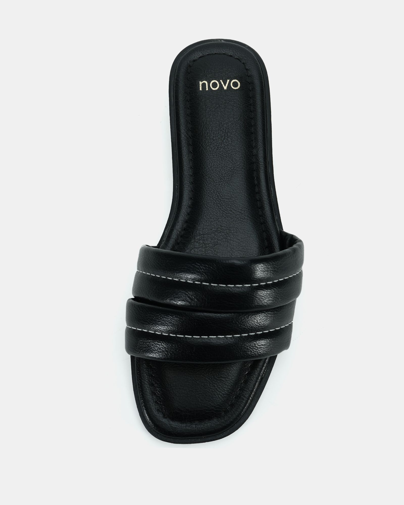 SABAH  BLACK Women's Thongs Novo Sandals main image 1