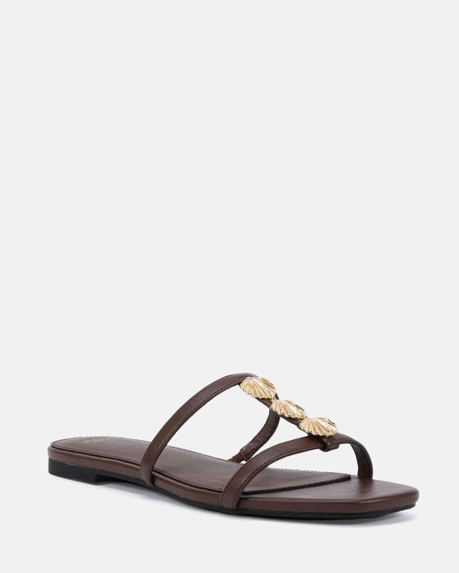 novo SERGIO MILK CHOCOLATE SANDALS