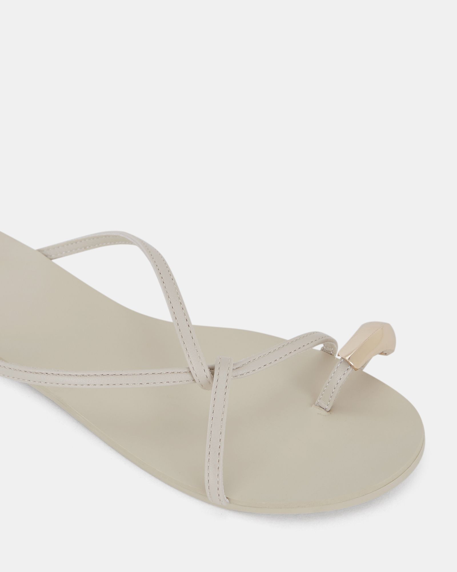 SAHERA  CREAM Women's Thongs Novo Sandals main image 0