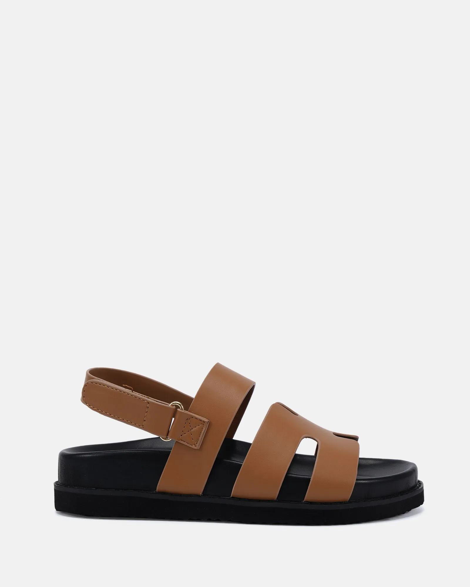 TARQUIN CARAMEL Flat Sandals Buy Women's SANDALS Online Novo Shoes