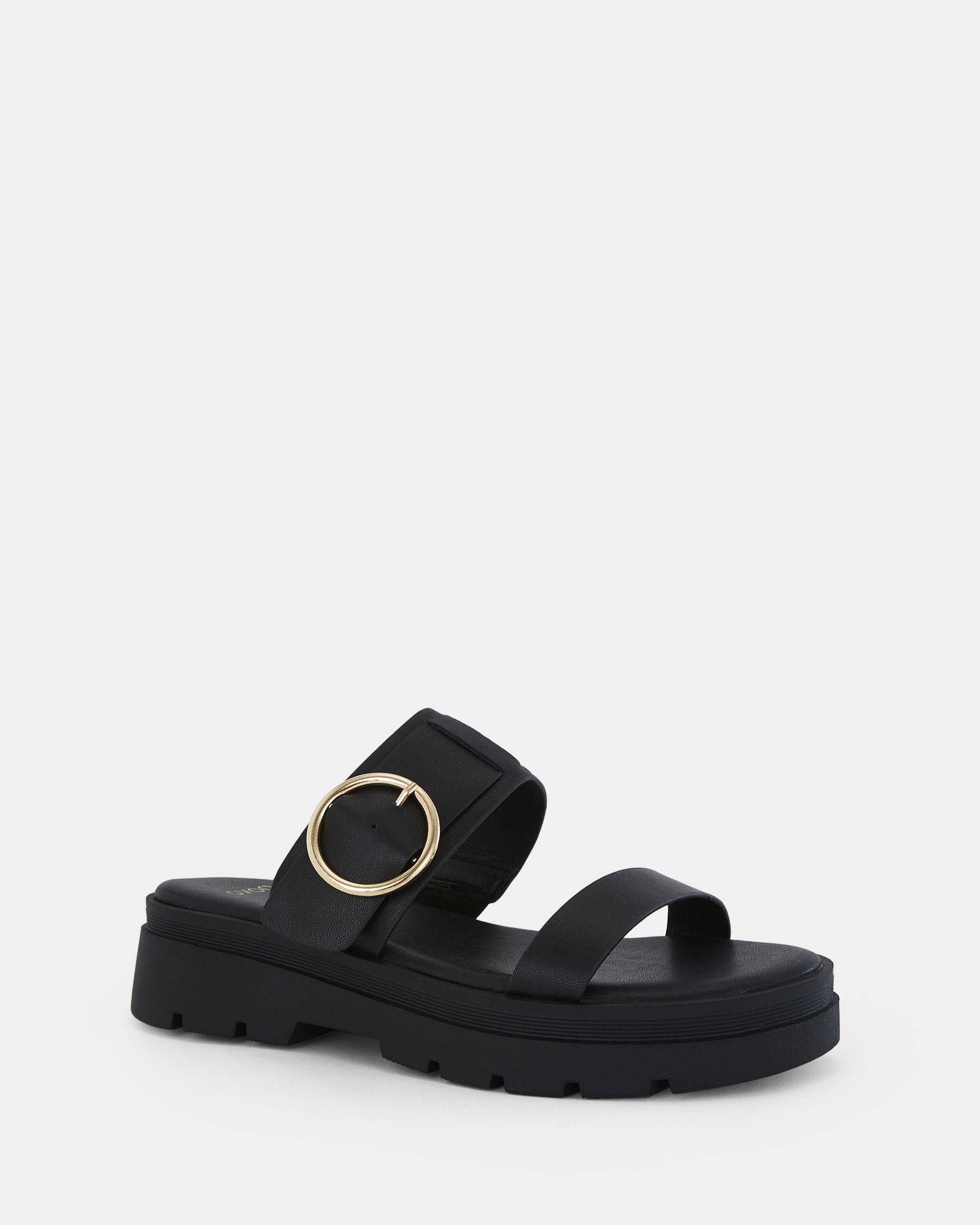 STTROPEZ  BLACK Women's Thongs Novo Sandals main image 0