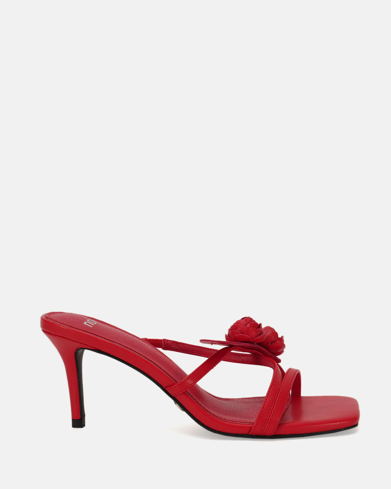 UMII RED Block Heels Buy Women's HEELS Online Novo Shoes