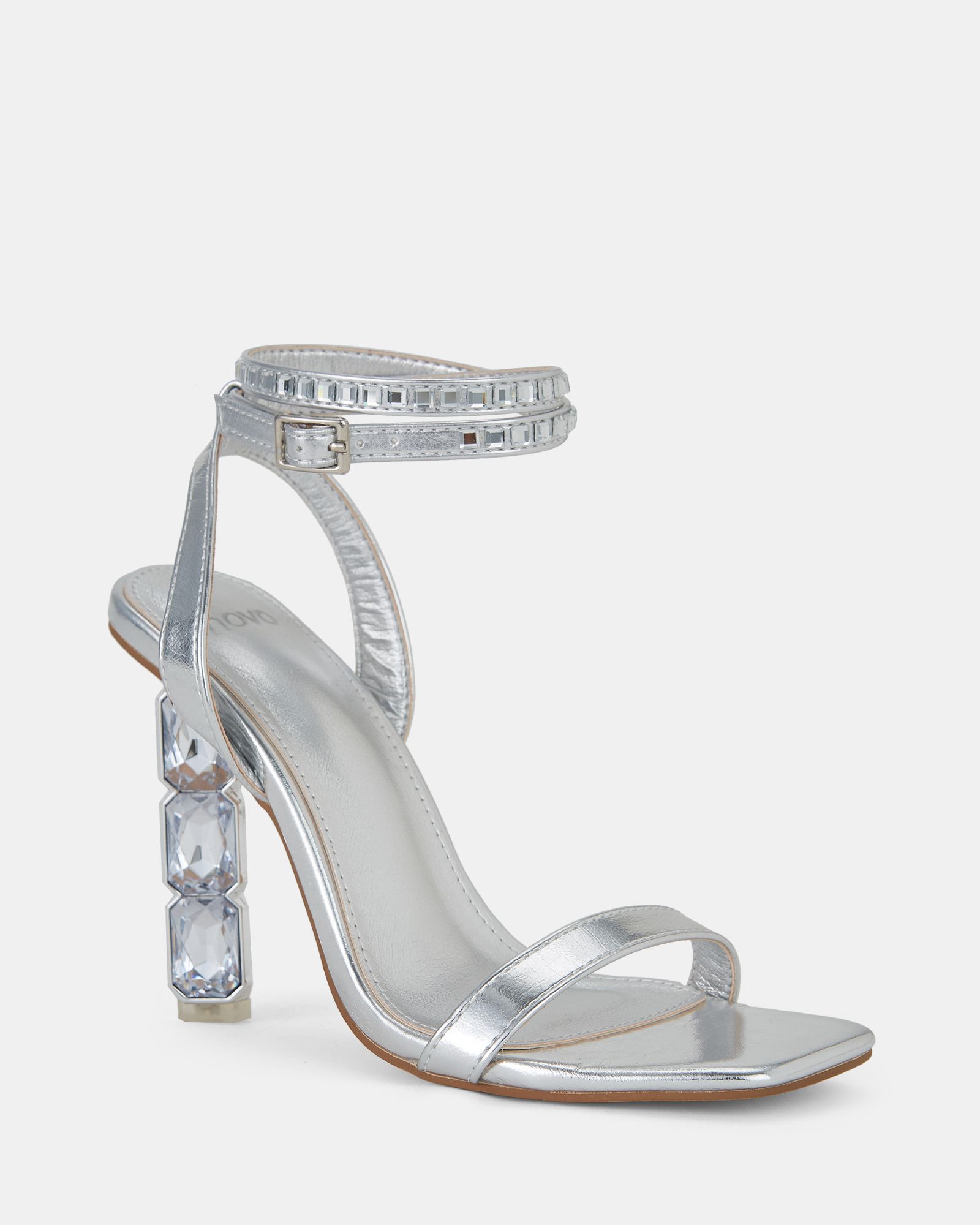 ZEELIA SILVER High Heels Buy Women's HEELS Online Novo Shoes