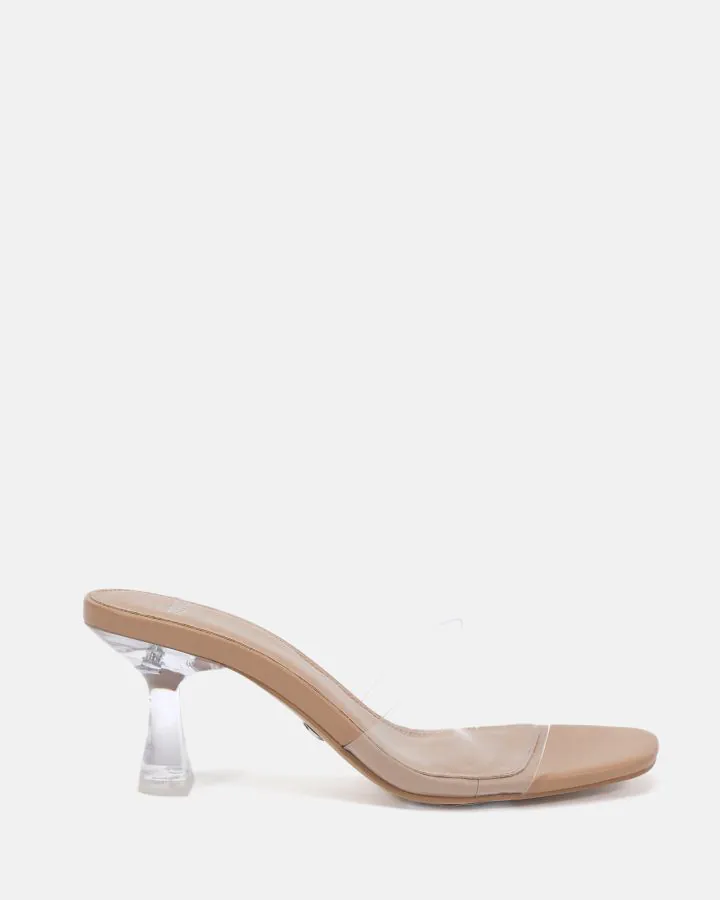 VIERO  CLEAR HIGH HEELS